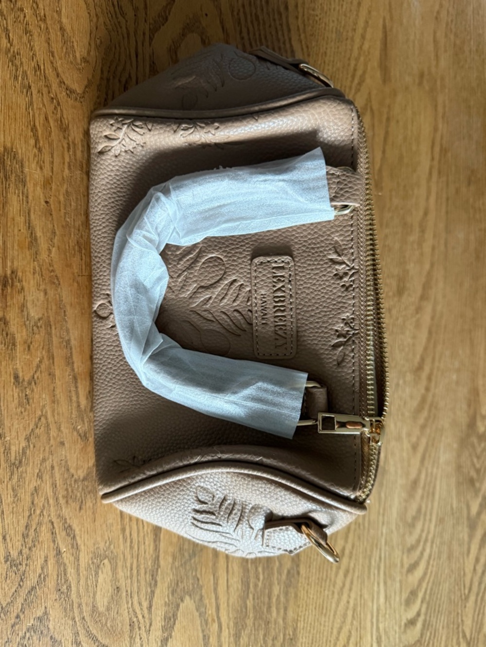 NWOT Lexbreezy mini duffel purse